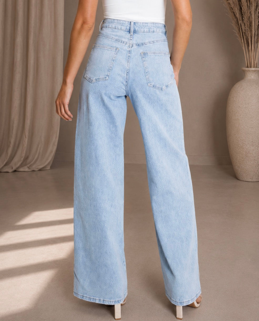 Laulia Wide Leg Jeans