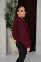 Lyra Jacket Burgandy